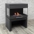 Напольный биокамин SteelHeat FAMILY черный SteelHeat