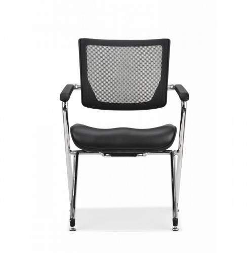 Ортопедическое кресло-стул Expert Conference Leather/T-Mesh MEM 03-4P со столиком для ноутбука