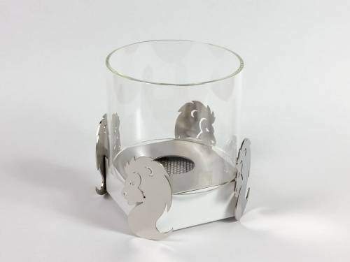 Настольный биокамин Lux Fire "Лев" Белый Lux fire