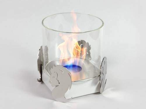 Настольный биокамин Lux Fire "Лев" Белый Lux fire