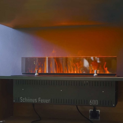 Электроочаг Schönes Feuer 3D FireLine 600 Blue (с эффектом cинего пламени) в Красноярске