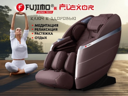 Массажное кресло FUJIMO FLEXOR F500 Brown