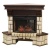 Каминокомплект Real Flame Stone Corner New (античный дуб)+Firespace 25 в Красноярске