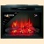 Электроочаг InterFlame Jupiter 30 Black/Brass LED FX (черный/золото) в Красноярске