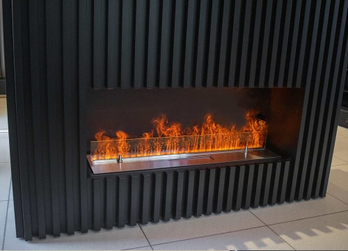 Электроочаг Schönes Feuer 3D FireLine 600 со стальной крышкой в Красноярске